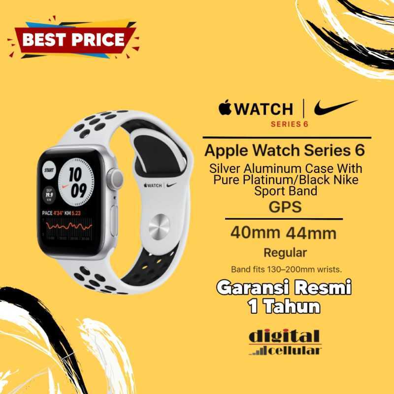 Jual Apple Watch Nike Series 6 GpS 44mm 