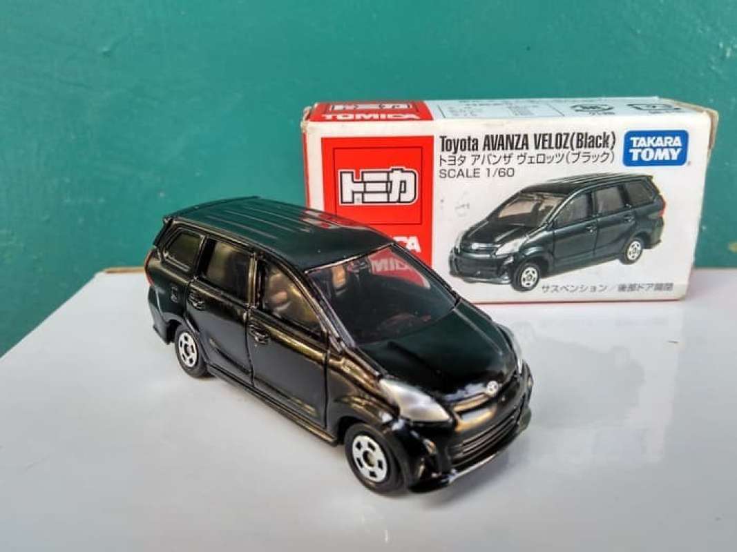 Jual Tomica Reguler Avanza Veloz Hitam Diecast Miniatur Mobil