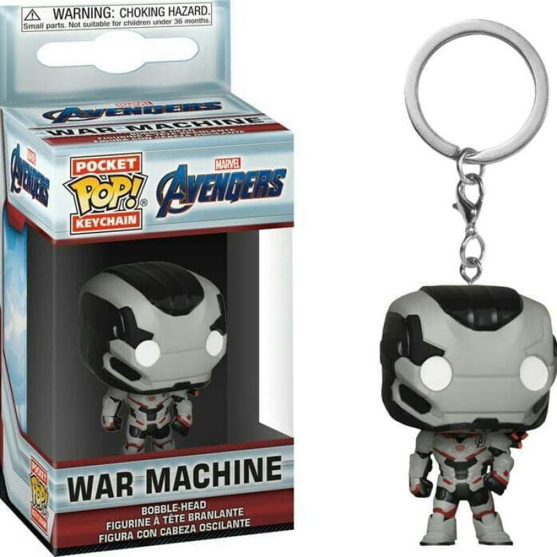 POCKET POP KEYCHAIN MARVEL AVENGERS WAR MACHINE FUNKO KEYCHAIN