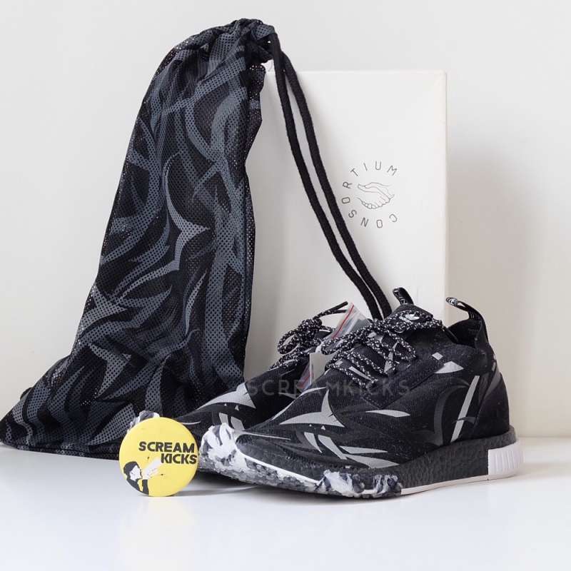 Adidas consortium nmd racer x juice alienegra discount