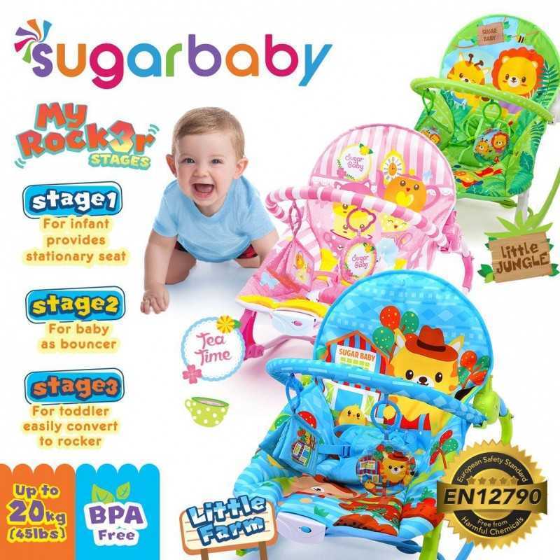 Jual Sugar Baby Bouncer My Rocker Stage 3 Pilih Varian Motif Blue Little Farmer Di Seller Orlee Shop Kenjeran Kota Surabaya Blibli
