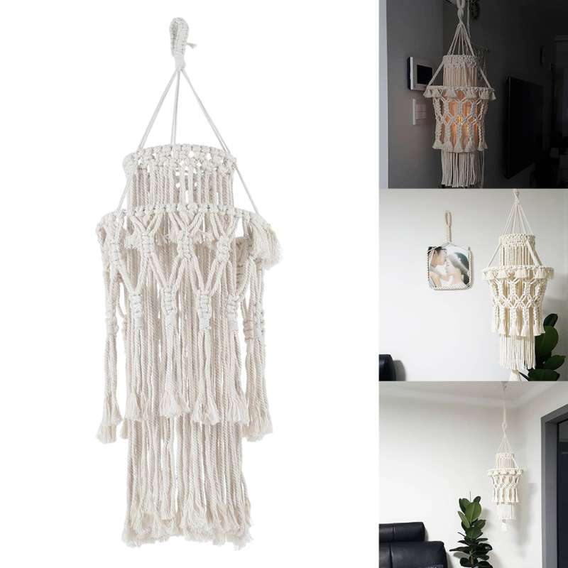 Promo Modern Macrame Light Shade 