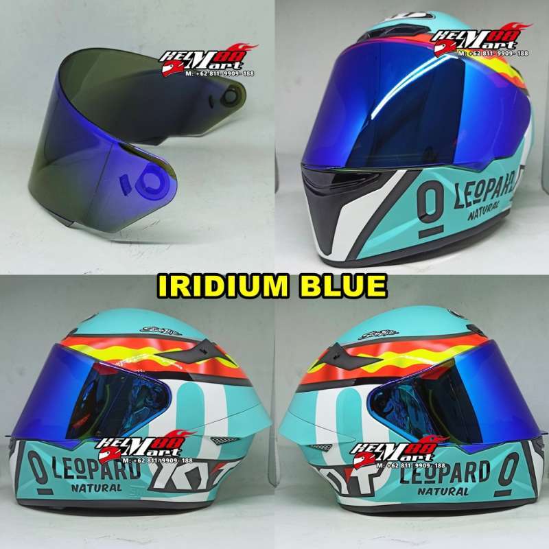 Visor iridium kyt tt course best sale