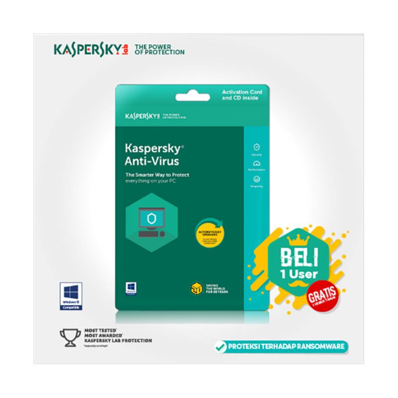 Jual Kaspersky Anti Virus 2018 [1 User/ Original] di Seller ...