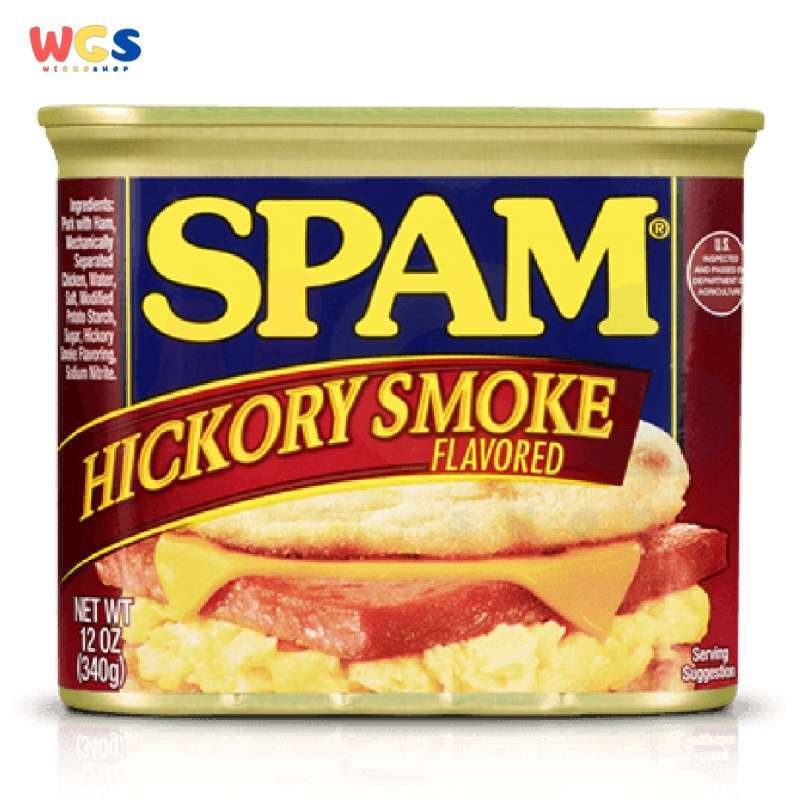 Jual SPAM Hickory Smoke Flavored Original Pork Luncheon Meat ...