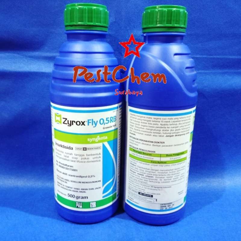 Zyrox Fly Zyroxfly 0,5 RB 0,5RB 500 gr Umpan Lalat Cyantraniliprole dari  Syngenta