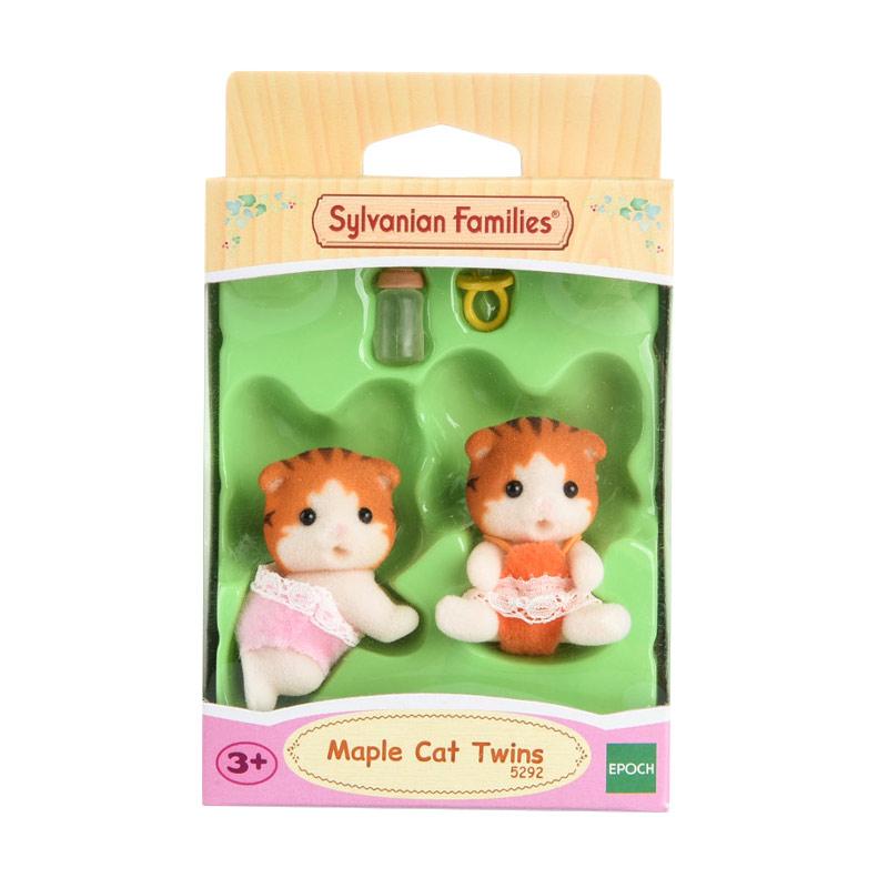 sylvanian families maple cat twins