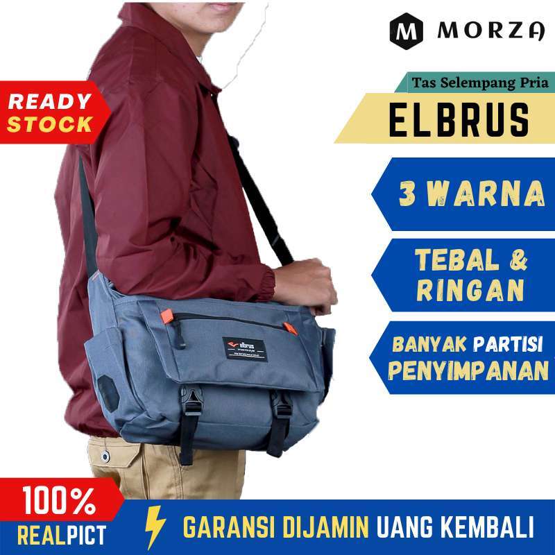 Promo ELBRUS Tas Selempang Pria Ukuran 