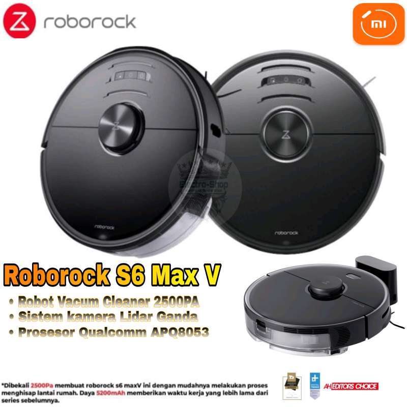 S6 Maxv Roborock Vacuum Cleaner S6 Jual Roborock S6 Max V Smart