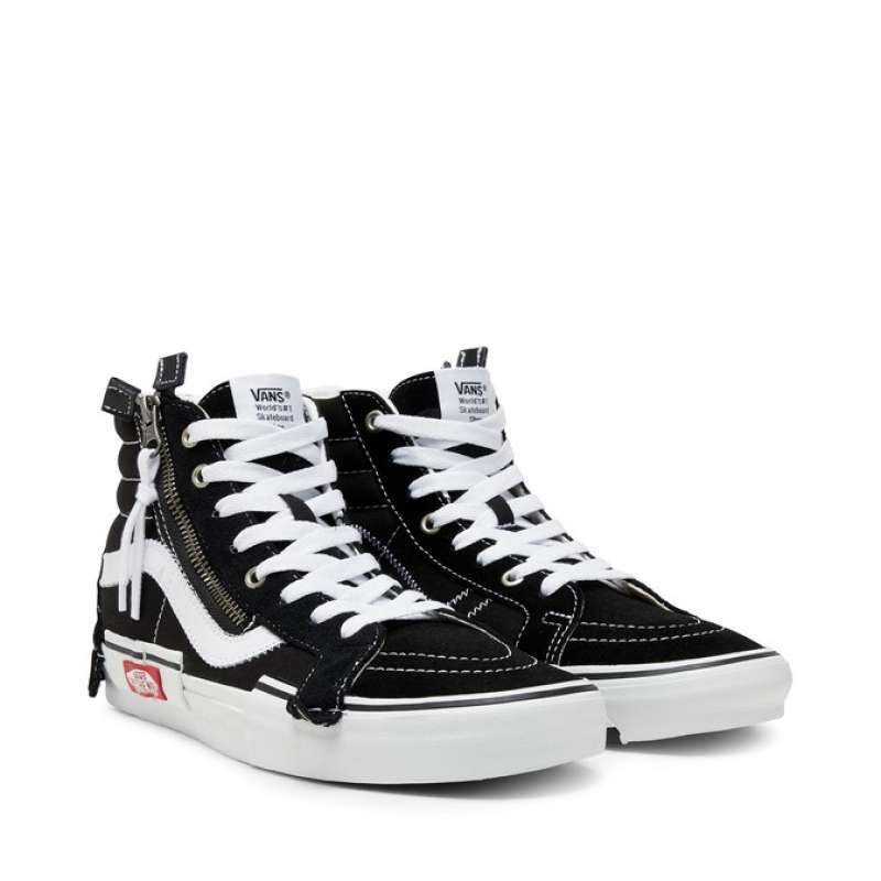 Vans cut and paste black white sales