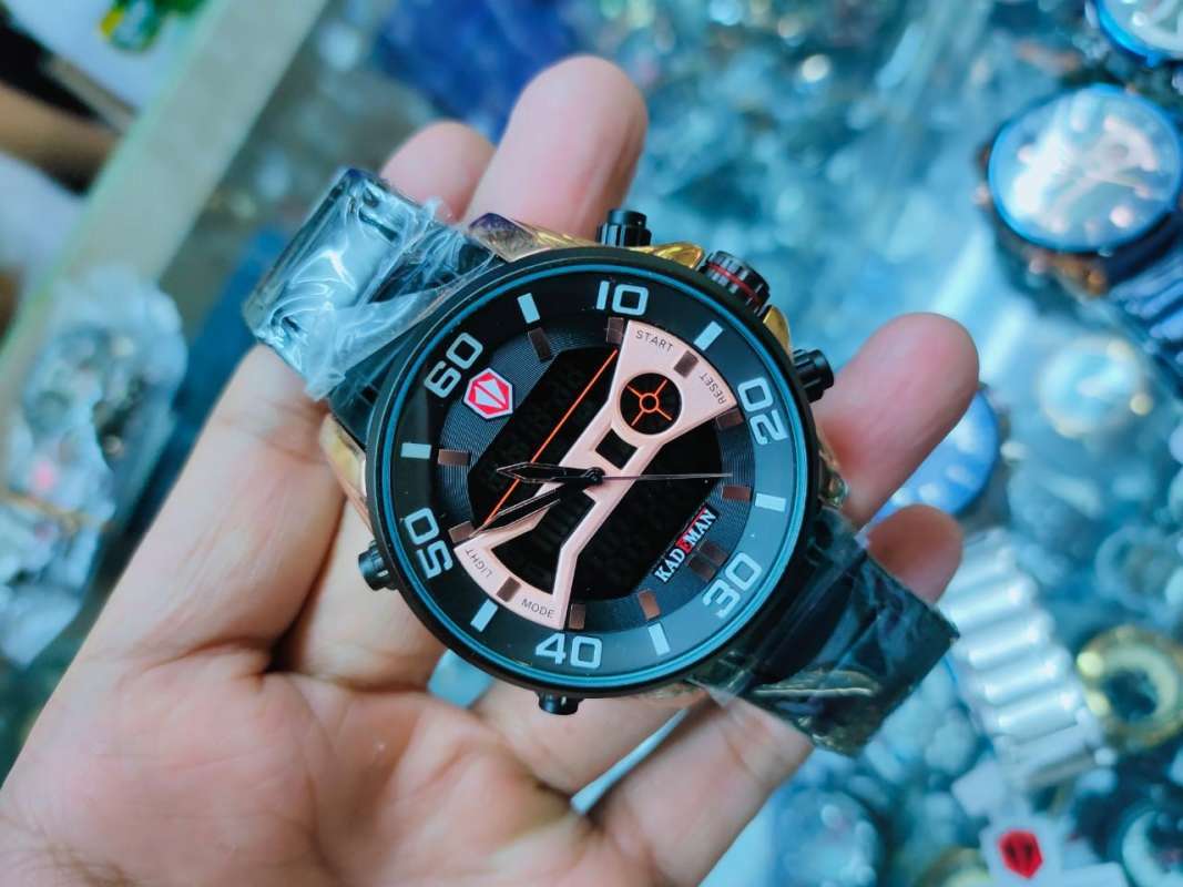 Promo Bergaransi 100 Jam Tangan Pria Kademan Original Dualtime Chronograph Jam Tangan Casual Jam Tangan Formal K96164 Rose Gold Diskon 2 Di Seller Wijaya Original Watch Cempaka Baru Kota Jakarta Pusat...