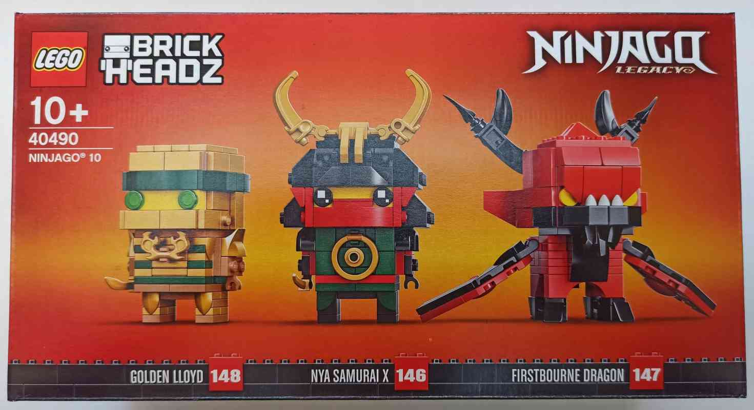 Lego 40490 Ninjago 10th Anniversary Brickhead