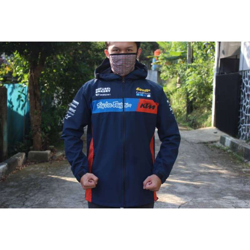 Jaket ktm waterproof top