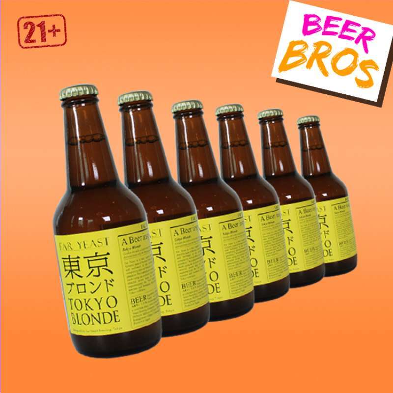 Promo Tokyo Blonde Far Yeast 330ml [ 6 botol ] di Seller Beer ...