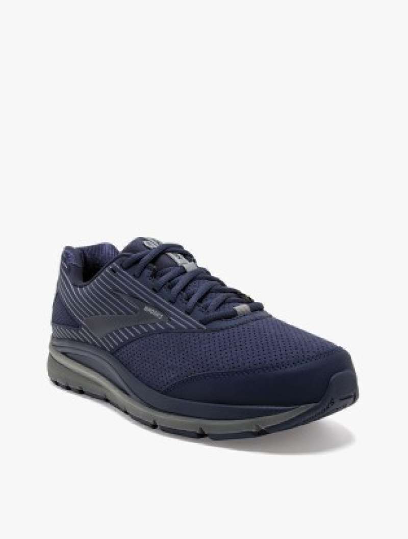 brooks navy running shoes