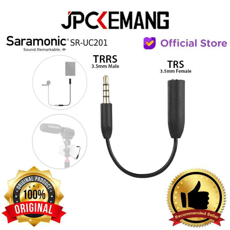 JPC KEMANG Saramonic SR UC201 3.5mm 