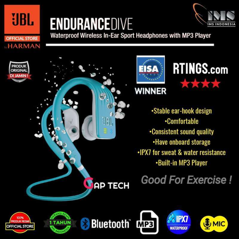 Promo JBL ENDURANCE DIVE Waterproof 