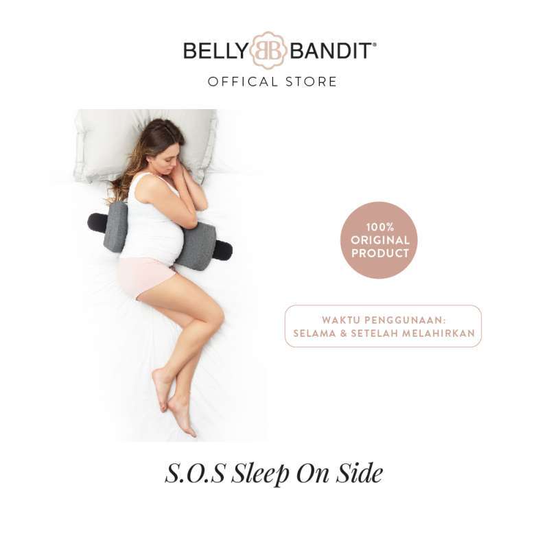 Belly Bandit S.O.S. Sleep-On-Side Pregnancy Pillow