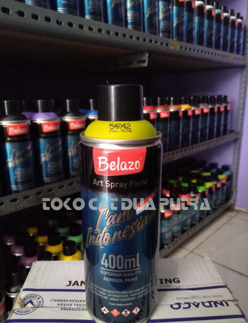 Jual Belazo Art Spray Paint 54042 Full Olive Di Seller Toko Cat