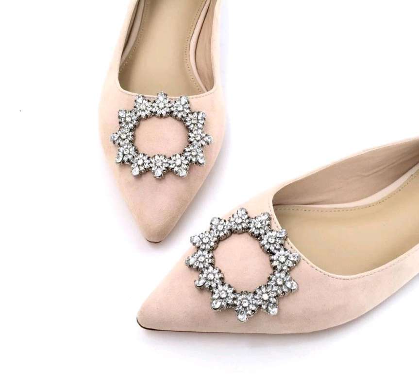 Jual sepatu flat wanita Tory burch crystal-buckle ballet di Seller US_shop  - Indonesia | Blibli