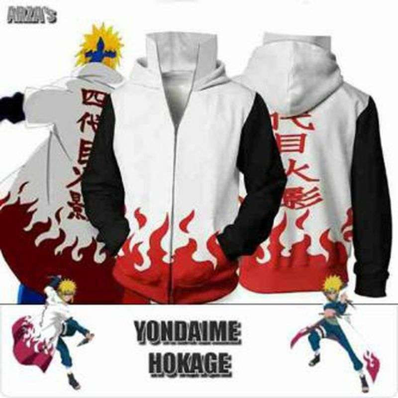 Jual Jaket Hoodie Anime Naruto Hokage Yondaime Mode Sage White Di Seller Mukangkeng Store Ciater Kota Tangerang Selatan Blibli