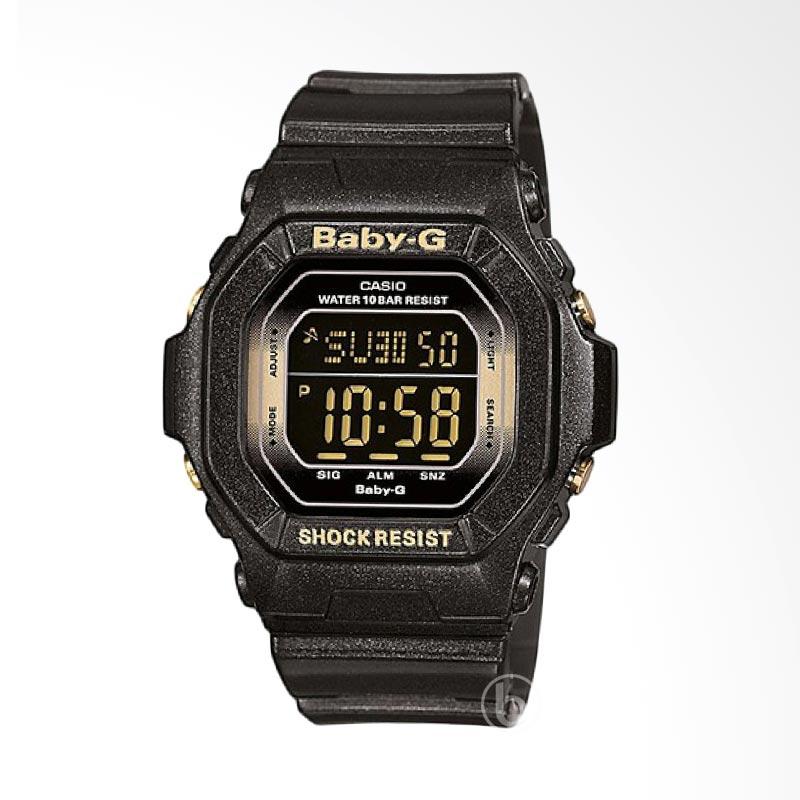 CASIO Baby G BG 5605SA 1 Jam Tangan Wanita Black Metallic Original
