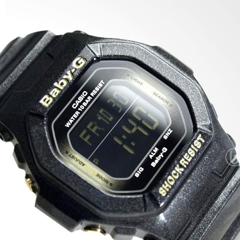 CASIO Baby G BG 5605SA 1 Jam Tangan Wanita Black Metallic Original