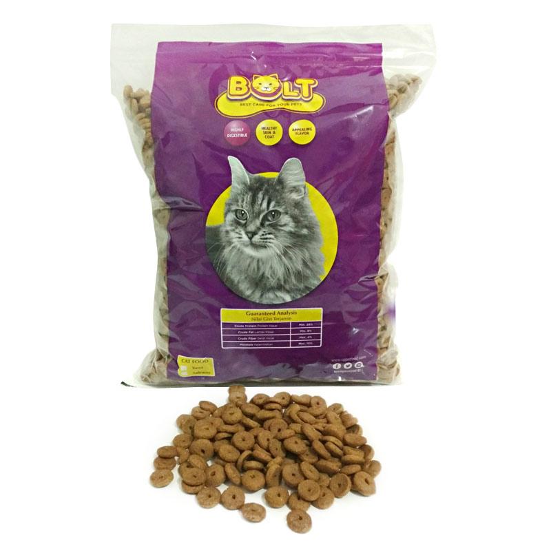 Jual Makanan Kucing Bolt Tuna Cat Food Repacking 1 Kg Bolt