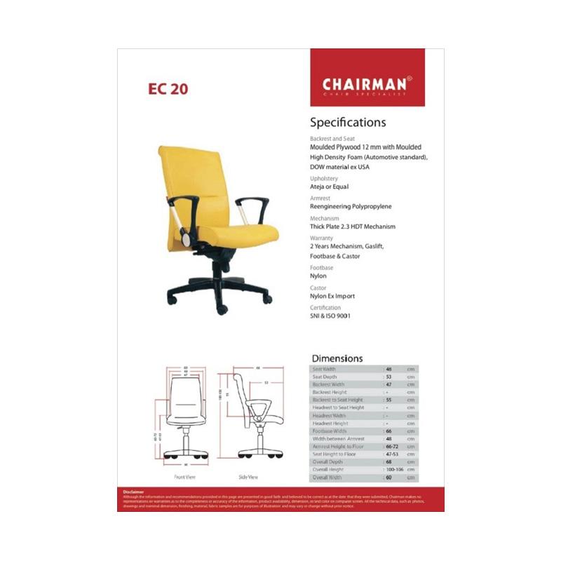 Jual Chairman Kursi Kantor Executive Chair Kerja Kode Ec 20 Chairman Kursi Kantor Executive Chair