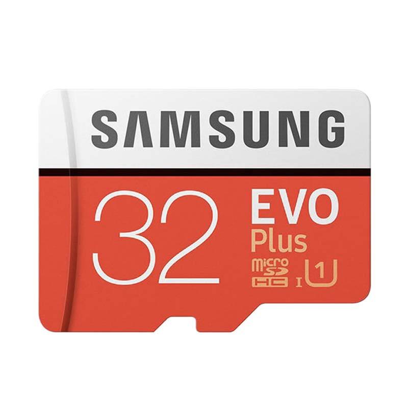 Jual Samsung Evo Plus Micro Sdxc Uhs 1 Memory Card 32 Gb Class 10 Included Sd Adapter Online Desember 2020 Blibli