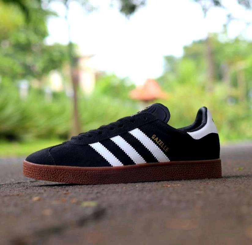 Jual ADIDAS ORIGINALS GAZELLE BLACK 