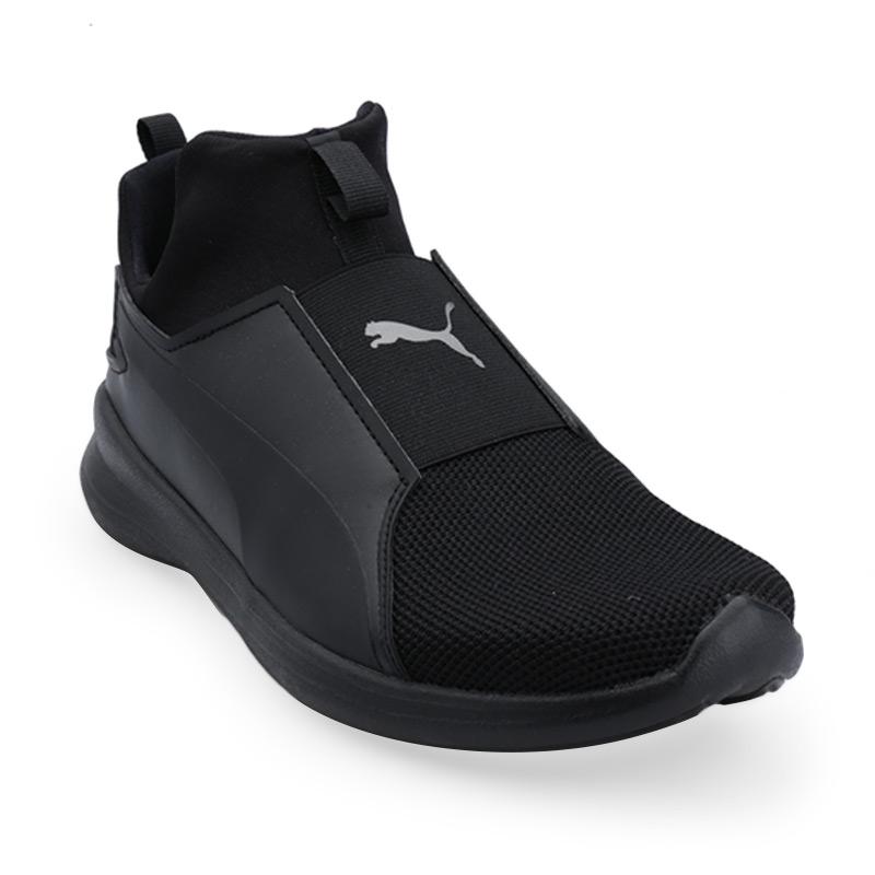 Jual PUMA Women Rebel Mid Core Sepatu Olahraga Wanita Black