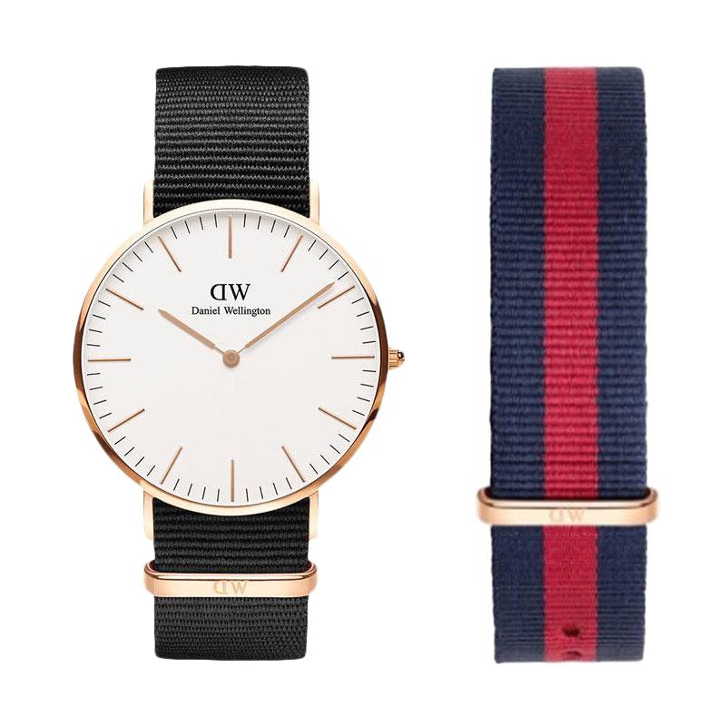 daniel wellington canvas strap