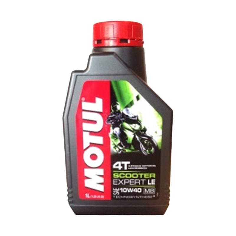 Jual Oli Motul Scooter Expert Le 10w 40 Oli Pelumas Motor 1 L Online Februari 2021 Blibli