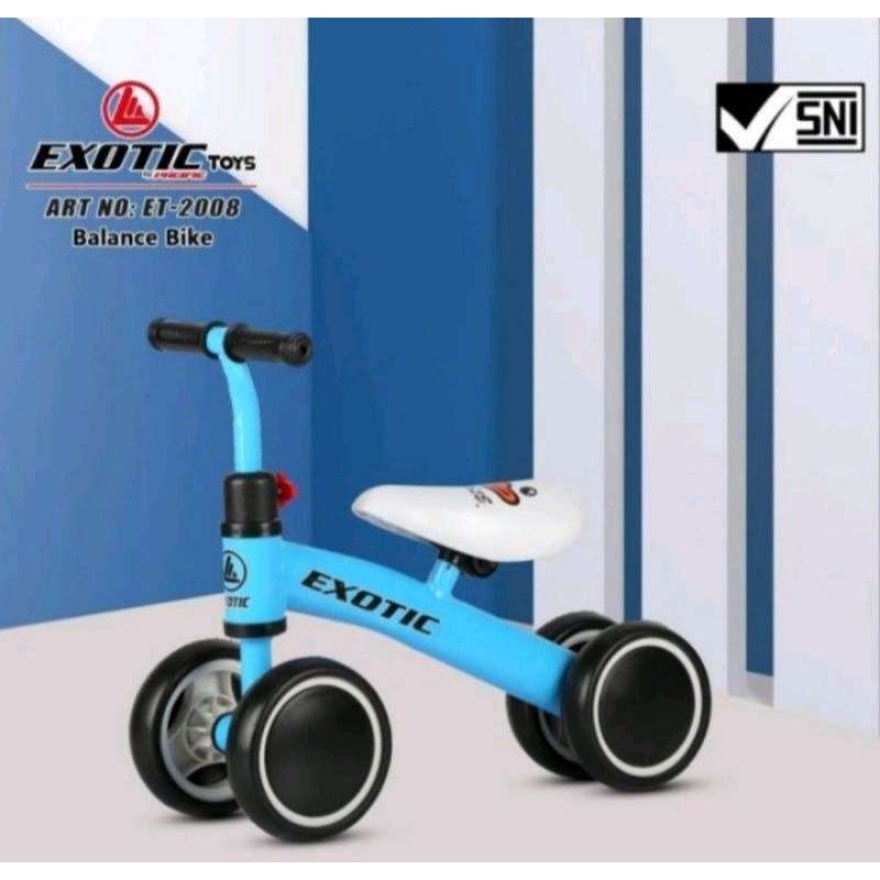 Jual Push Bike Balance Bike Exotic ET 