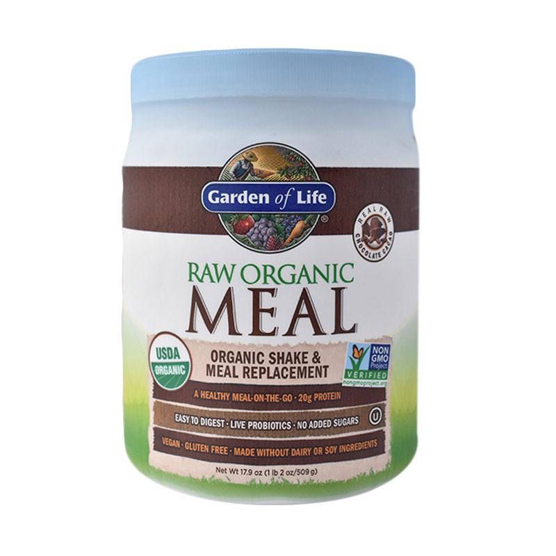 Jual Garden Of Life Raw Organic Meal Replacement Chocolate Minuman Bubuk 509 G Murah Maret 2020 Blibli Com
