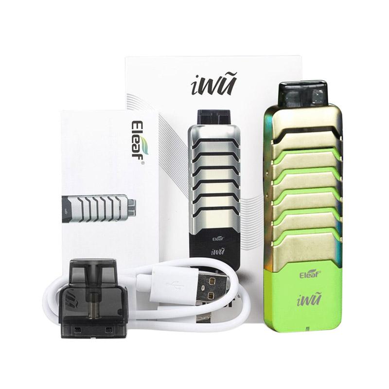 Promo Eleaf Iw Pod System Vaporizer Kit - Gold Green [700 Mah/ 15w/  Authentic] Diskon 47% Di Seller Easy Buy Store - Kotakulon, Kab. Garut |  Blibli