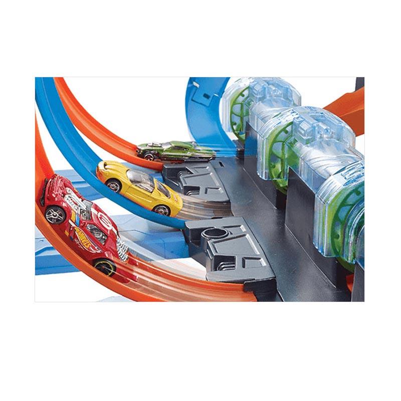 hot wheels corkscrew crash video