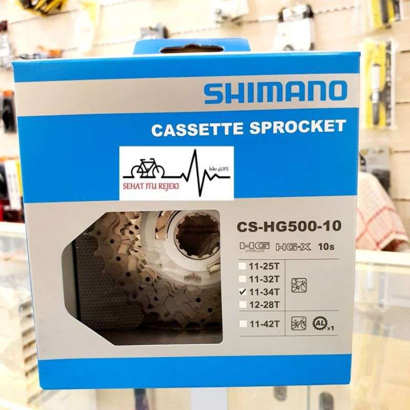 Promo Sprocket Shimano Tiagra Hg500 10 Speed Cs 10sp 11