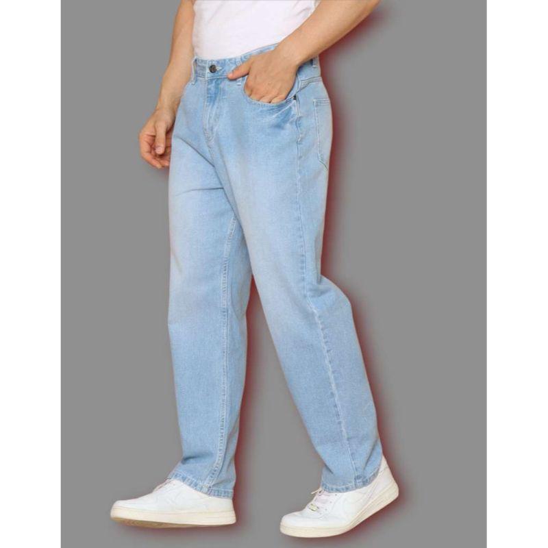 009AHSF21003051 Straight Fit Light Blue 
