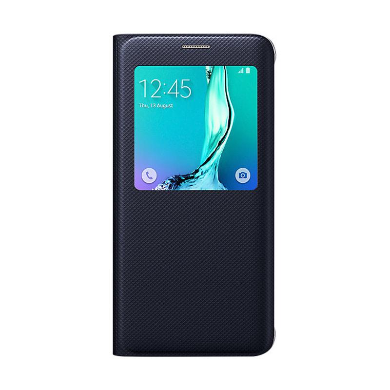 Jual Samsung S View Cover Casing For Samsung Galaxy S6 Edge Plus Black Online Oktober 2020 Blibli Com