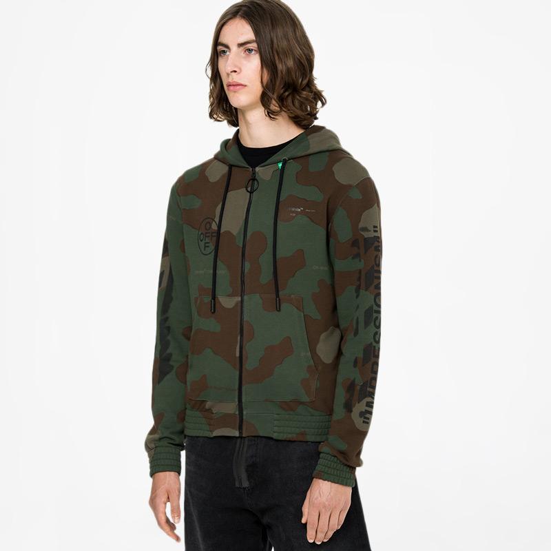 Jual Off White Camouflage Zipped Jacket 