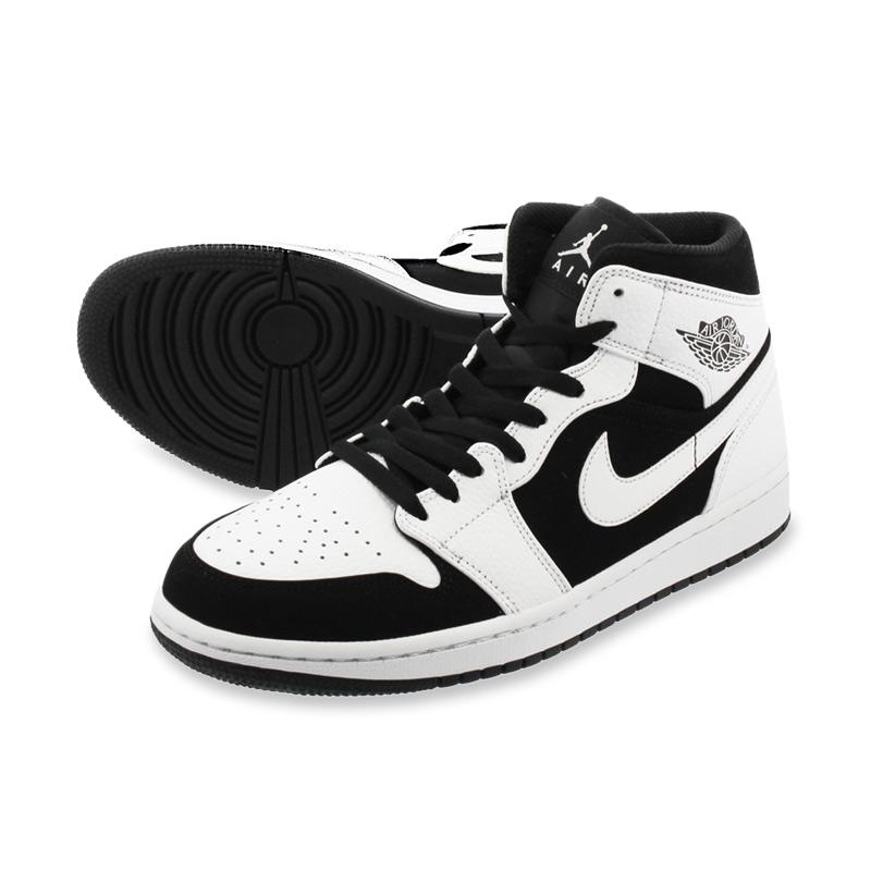 Jual Nike Air Jordan 1 Mid Panda Sepatu Sneakers Pria 554724 113 Online Oktober 2020 Blibli Com