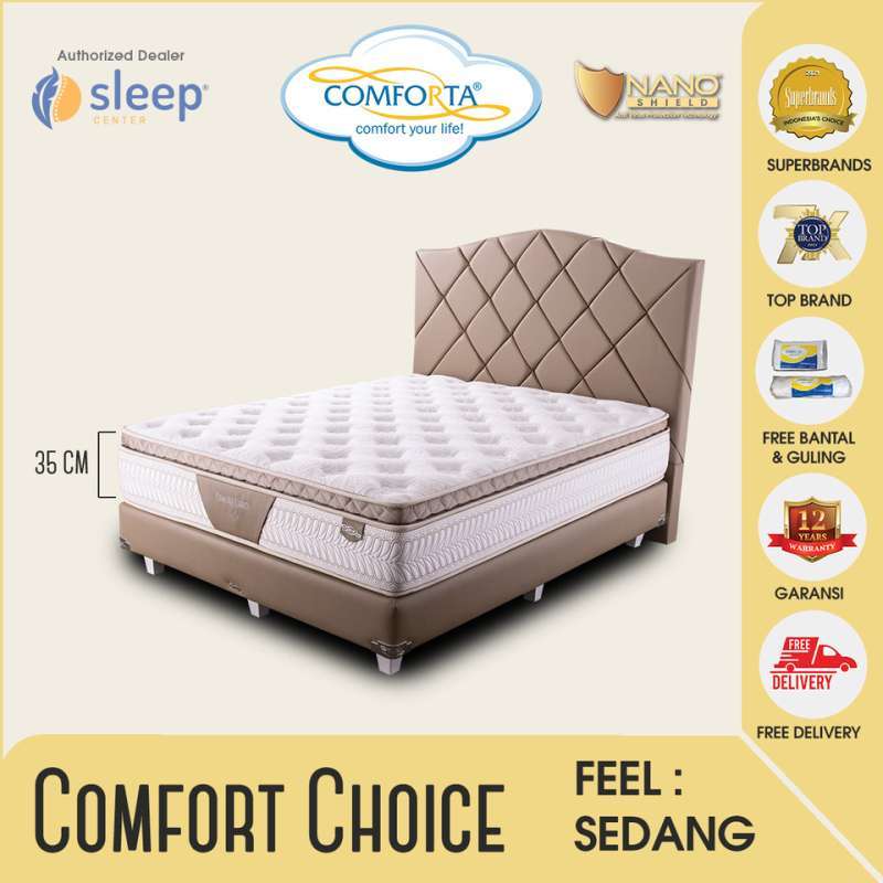 Promo Sc Comforta New Comfort Choice Set Diskon 60% Di Seller Sleep Center  - Sleep Center (bigproduct Jabodetabek) - Kota Jakarta Barat
