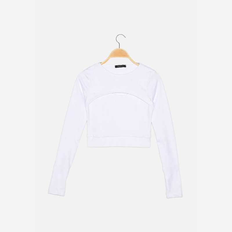 Jual Trendyol Long Sleeve Active Crop 