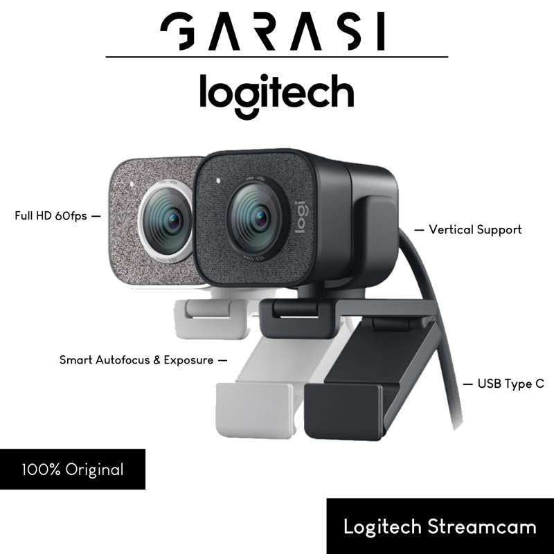 Promo Logitech Streamcam Webcam USB C 