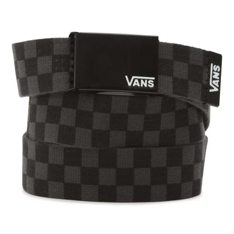 Jual PROMO Vans belt black checkerboard 