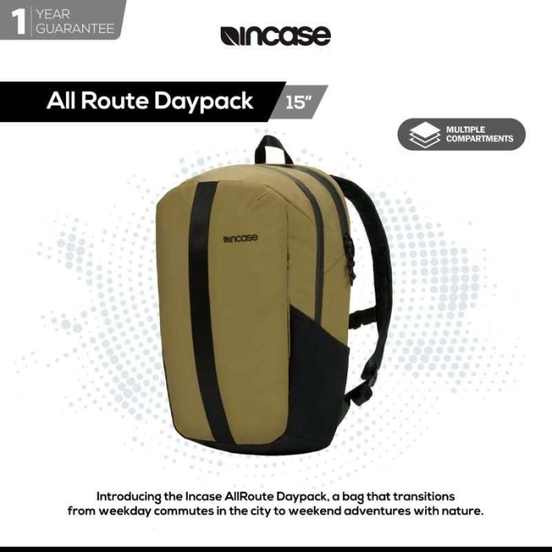 Promo Incase Allroute Daypack Nylon Backpack Laptop Macbook Up