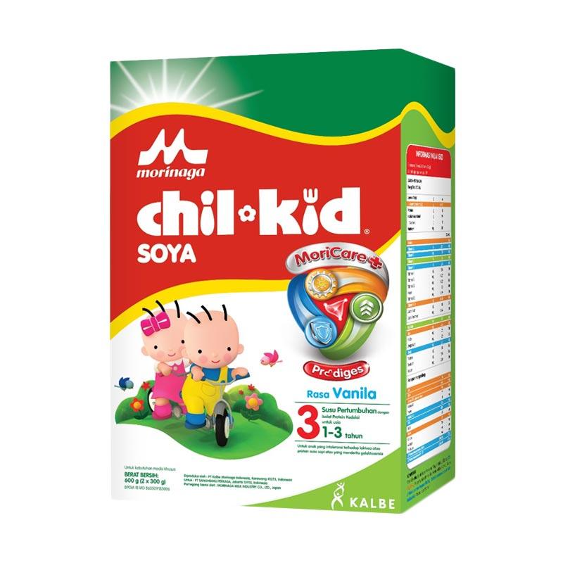 Jual Morinaga Chil Kid Soya 3 600gr Susu Soya Untuk Anak Alergi Susu Sapi Tahap 3 1 3 Tahun Online Desember 2020 Blibli
