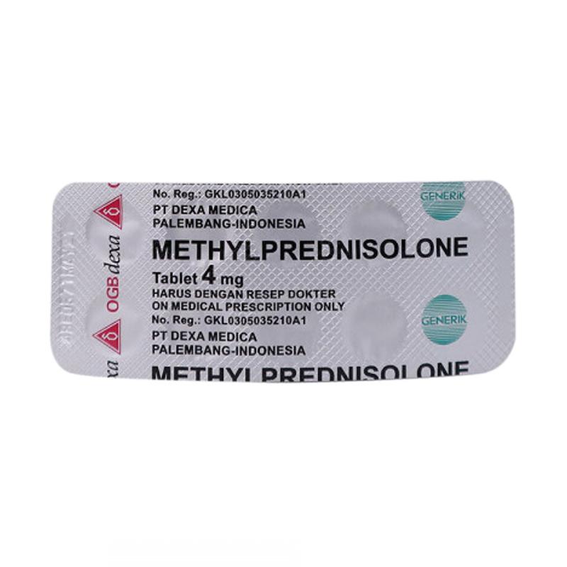 Methylprednisolone 4 mg obat apa